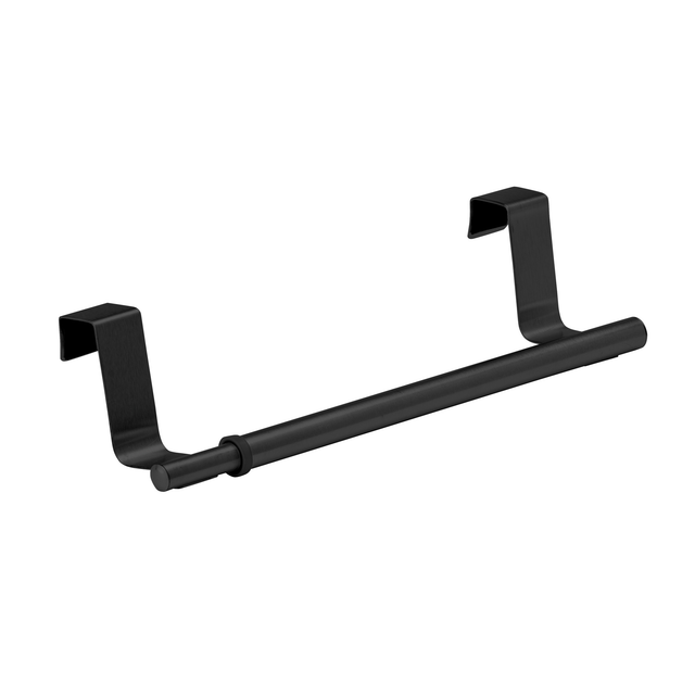 Wenko Handtuchhalter teleskopierbar schwarz 22-35 x 6 x 7 cm