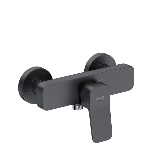 Kludi Brausearmatur 'X3' mattschwarz