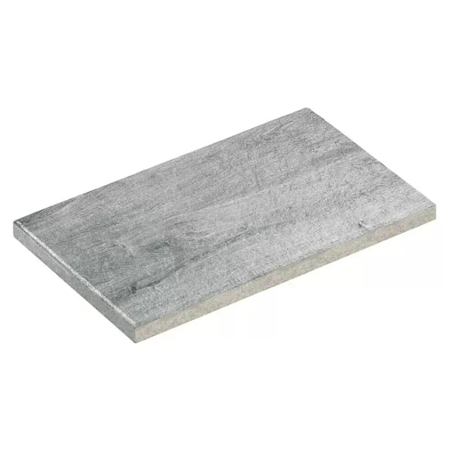 Diephaus Terrassenplatte 'T-Court Fine Wood' Beton Holzoptik graphit 60 x 30 x 4 cm