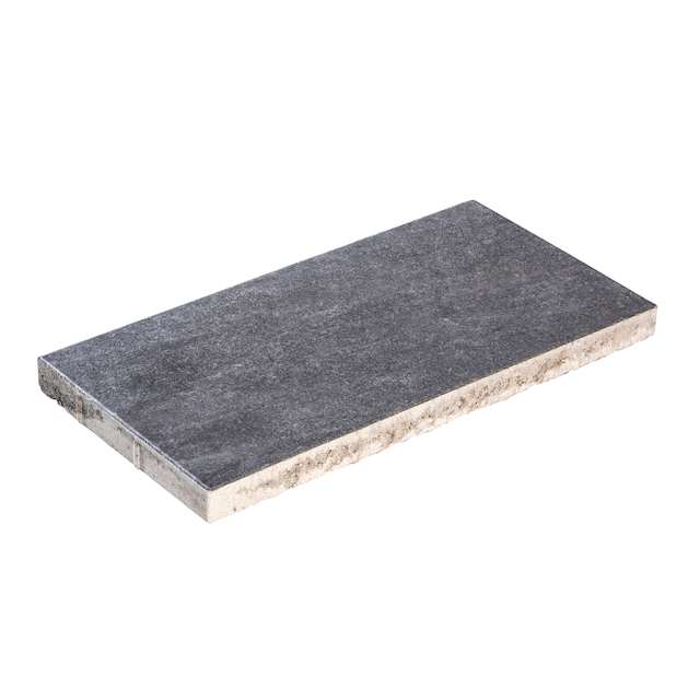 Diephaus Terrassenplatte 'T-Court Supreme' Beton mittelgrau 60 x 30 x 4 cm
