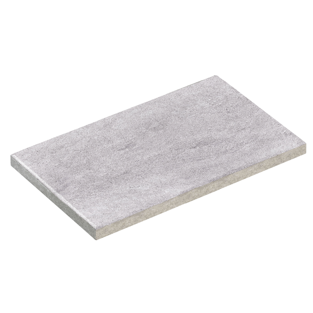 Diephaus Terrassenplatte 'T-Court Deluxe' Beton quarzfarben 60 x 30 x 4 cm