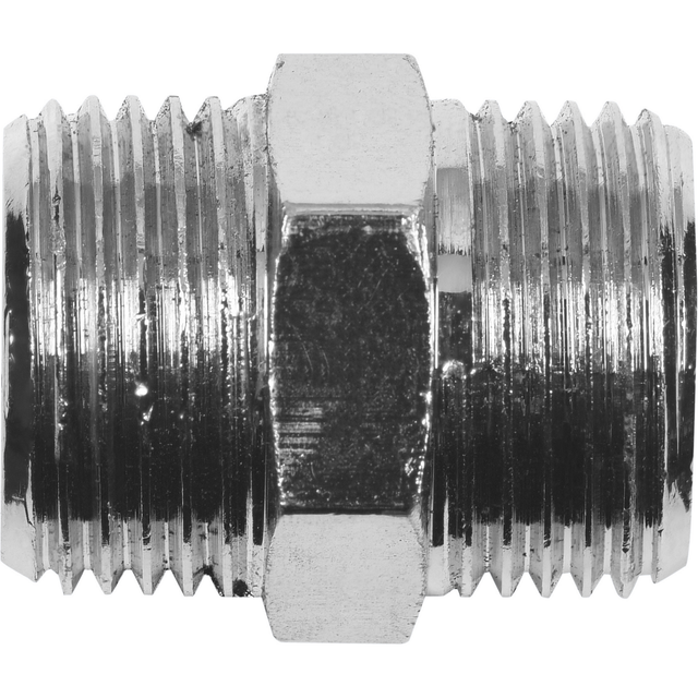 Cornat Gewindefitting Messing verchromt 3/8" AG