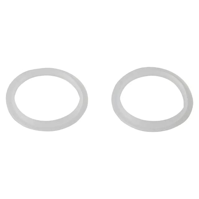 Kirchhoff Lippendichtung Silikon Ø 30 x 37 x 4 mm für Druckknopf Ablaufventile, 2 Stück