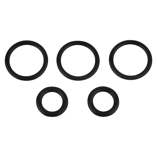 Kirchhoff O-Ring Ø 17 x 22 x 2,5/10 x 16 x 3 mm für Grohr-Euromix-Kartusche, 5-teilig