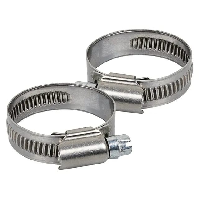 Kirchhoff Schlauchklemme Edelstahl Ø 16-25 x 12 mm für 1/2", 2 Stück