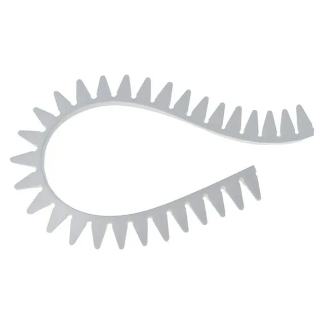Kirchhoff Schallschutzstreifen Silikon weiß 100 cm
