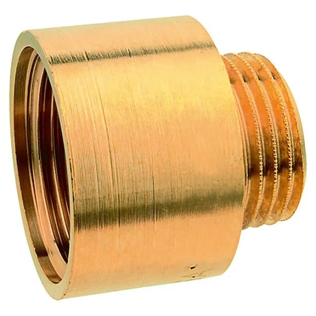 Kirchhoff Hahnverlängerung Messing blank 3/4" x 40 mm