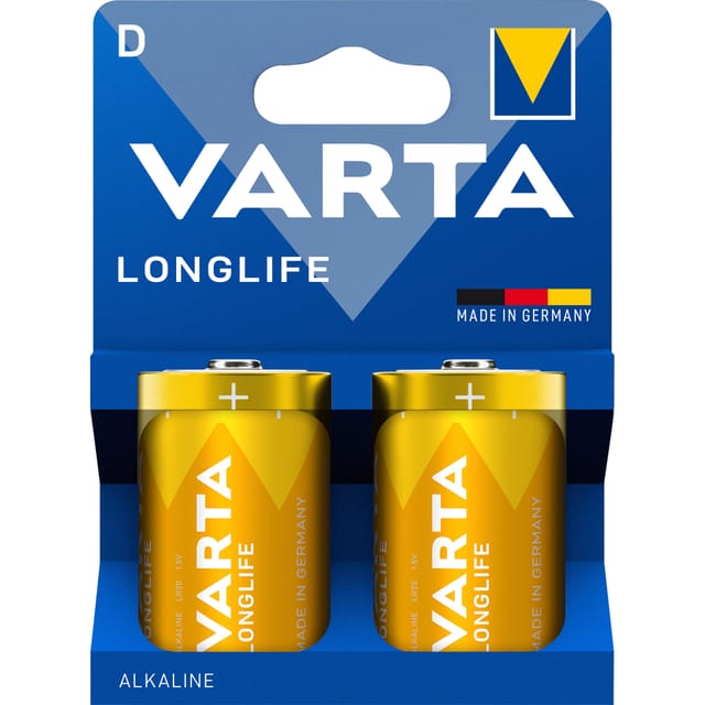 Varta Batterien 'Longlife' D 2 Stück