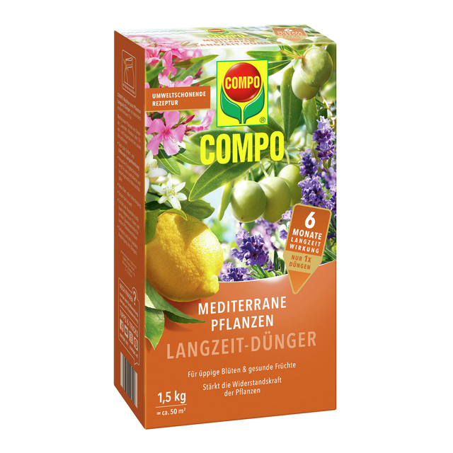 Compo Langzeit-Dünger für mediterrane Pflanzen 1,5 kg