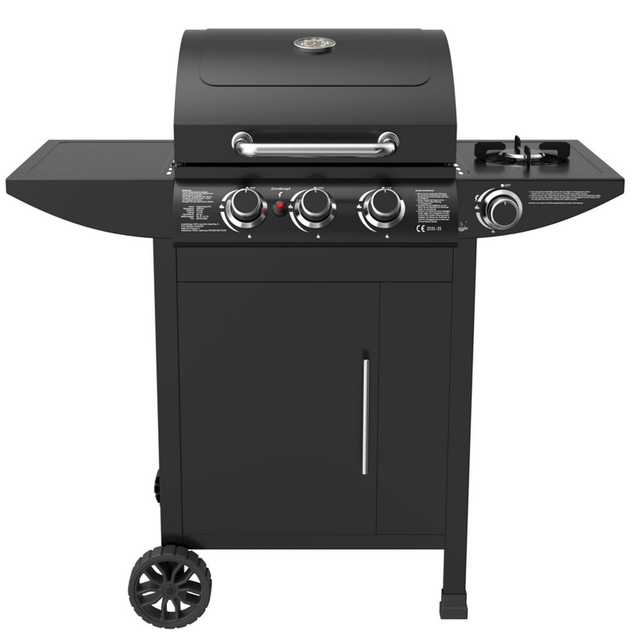 El Fuego Gasgrill 'San Francisco' 3+1 Brenner 110 x 104,5 x 57 cm
