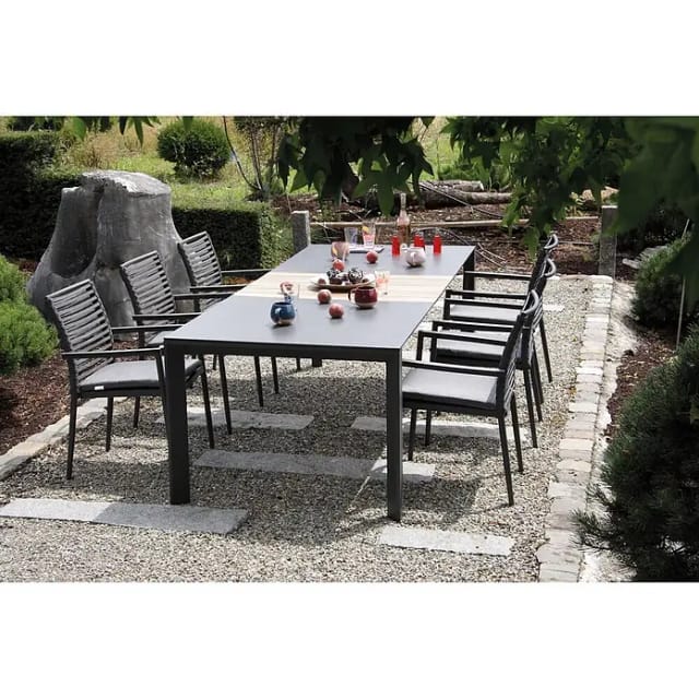 acamp Gartenmöbelset 'New Jersey' Aluminium
