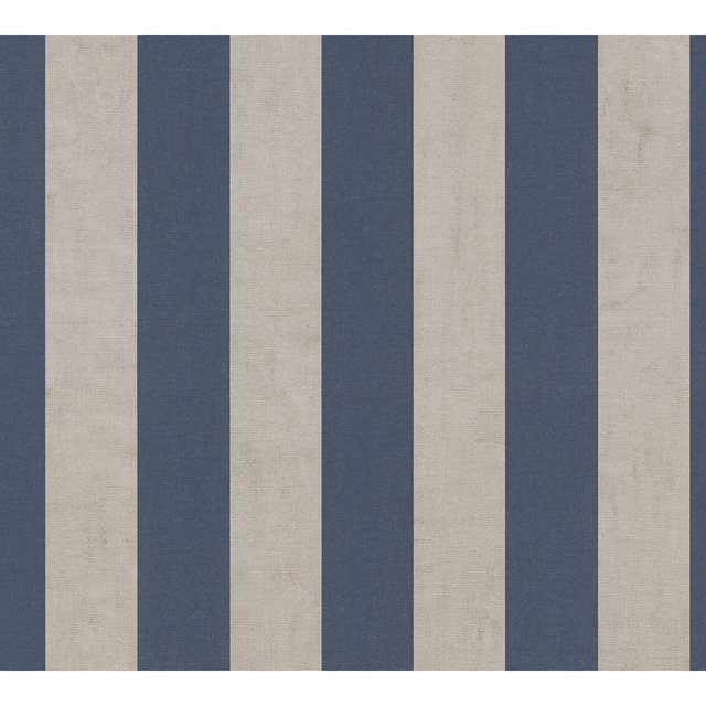 A.S. Création Vliestapete 'Anna d'Andrea' Streifen blau 0,53 x 10,05 m
