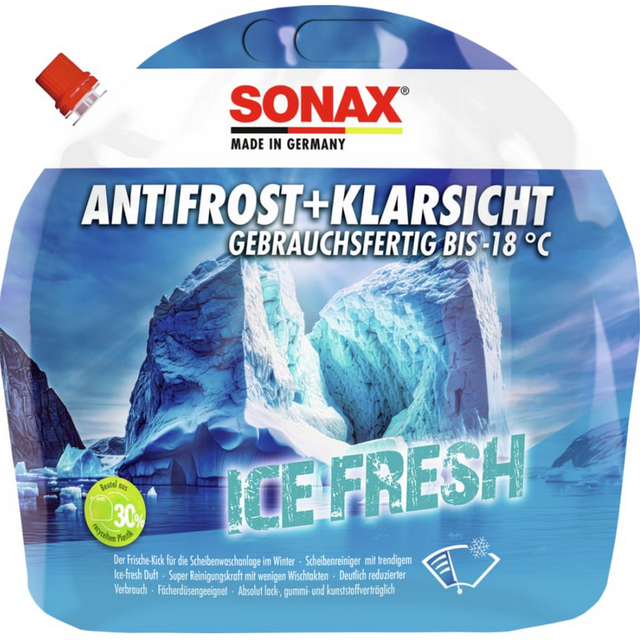 Sonax Scheibenfrostschutz 'Antifrost+Klarsicht' Ice Fresh 3 l
