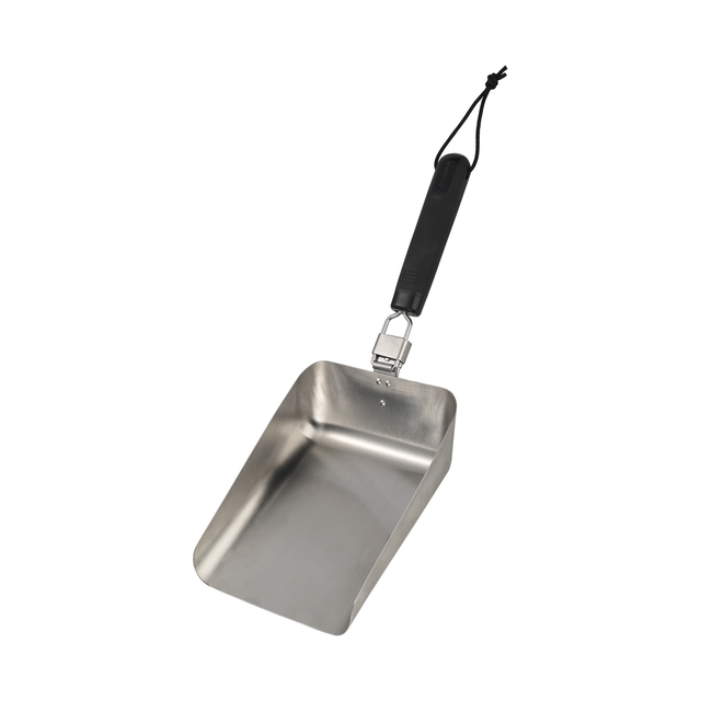 toom Plancha-Schaufel faltbar Edelstahl 42,5 x 16 cm