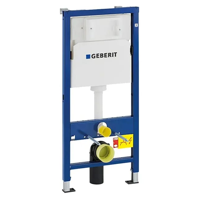 Geberit Wand-WC-Element 'Duofix Basic' 112 cm mit Unterputz-Spülkasten 'Delta' 12 cm