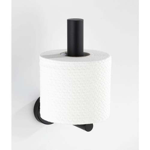 Wenko Toilettenpapierhalter 'Bosio' Edelstahl schwarz