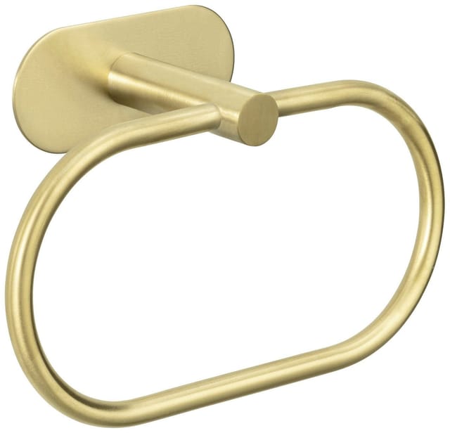 Wenko Handtuchring 'Orea' Edelstahl goldfarben 20,5 x 12,5 x 7,5 cm