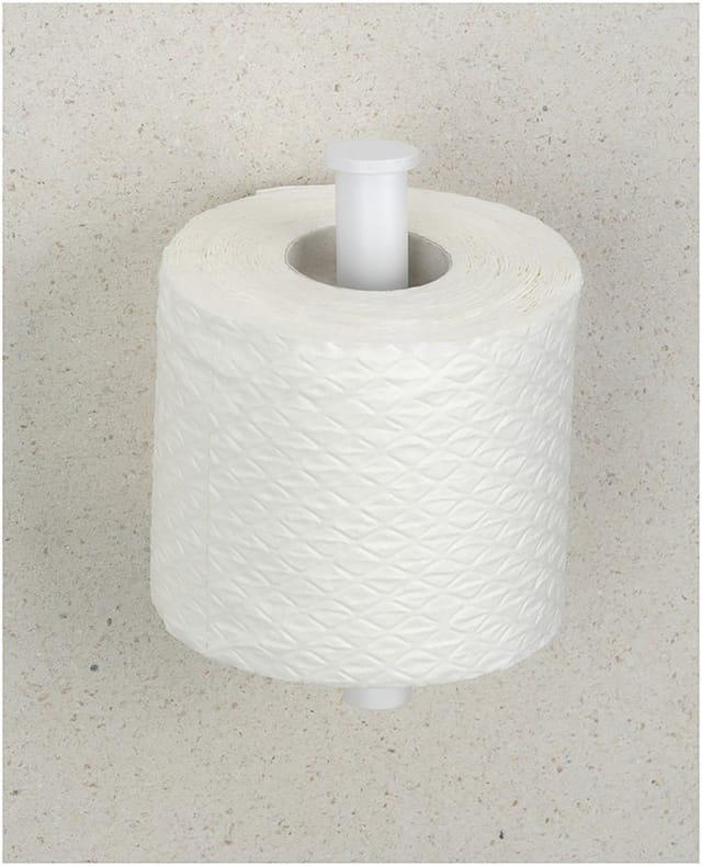 Wenko Toilettenpapierhalter 'Orea' Edelstahl weiß matt