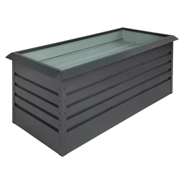 Hochbeet anthrazit 162 x 70 x 82 cm