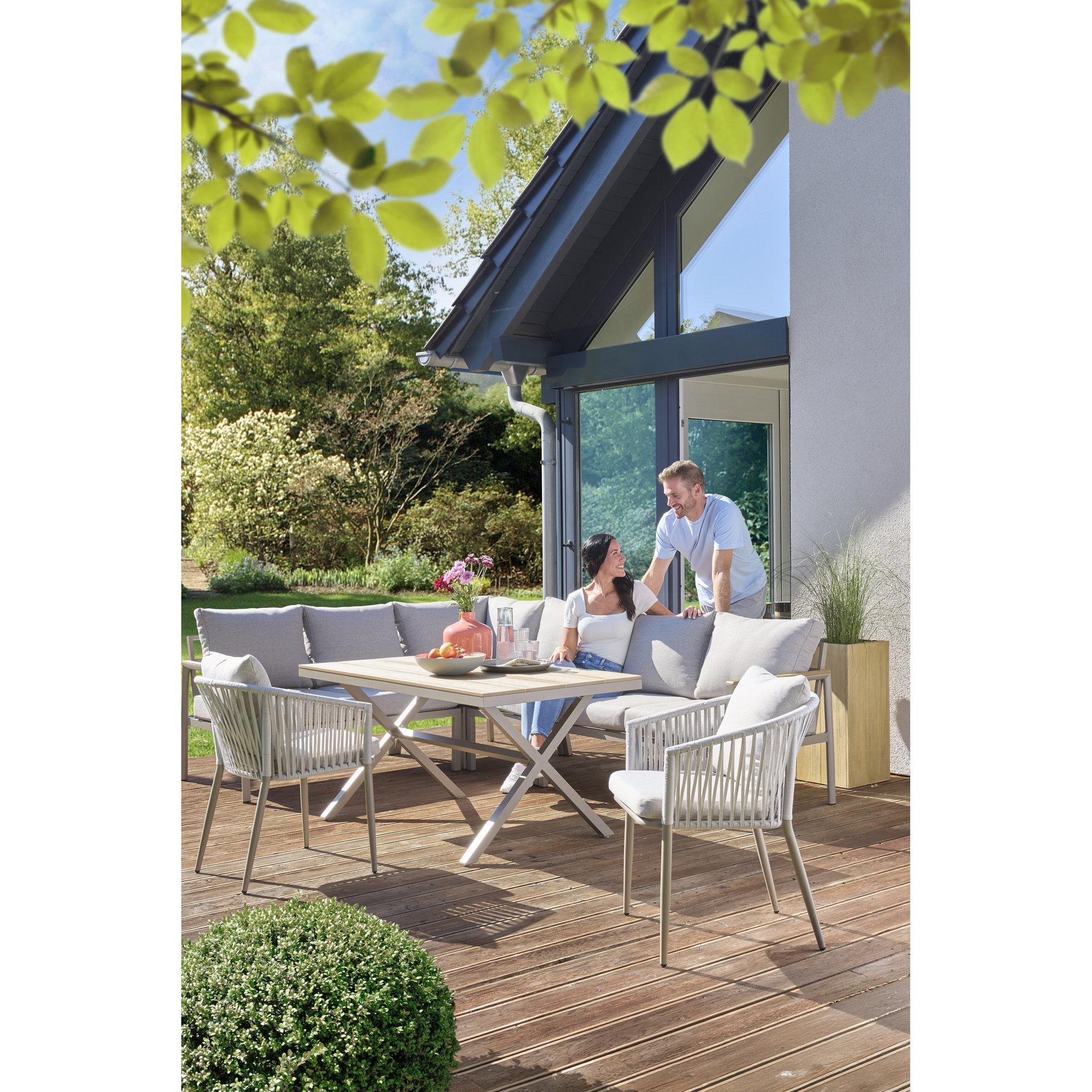 Loungemöbelset 'Mia' für 6 Personen Aluminium Bild 2