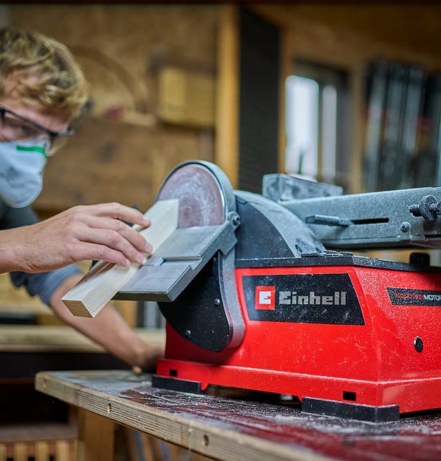 Einhell Stand-Band-Tellerschleifer 'TE-US 400'