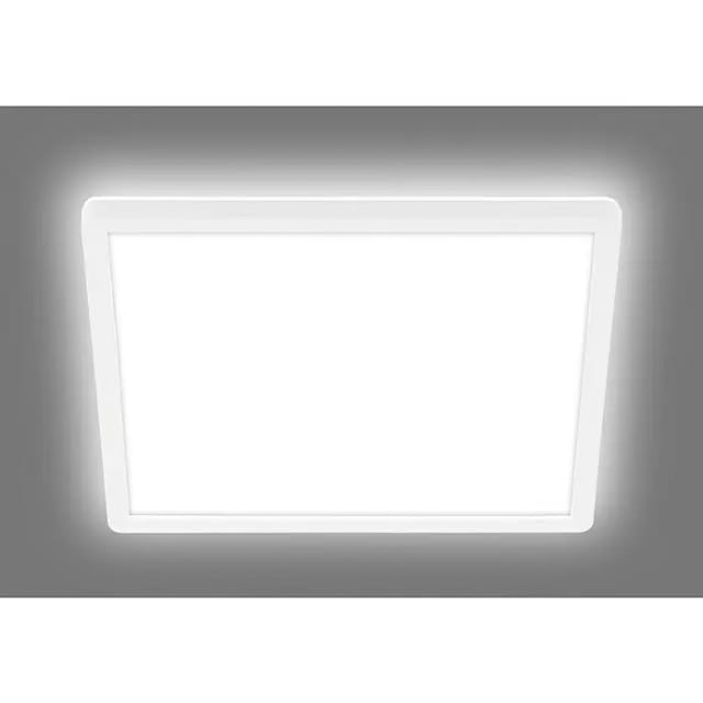 Brilo LED-Deckenleuchte 'Slim Case' 29 x 29 cm weiß 2400 lm