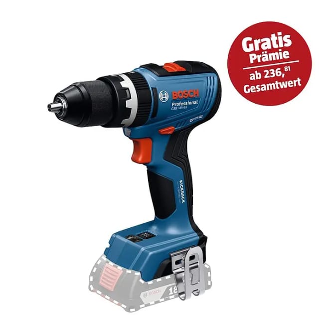 Bosch Akku-Schlagbohrschauber 'GSB 18V-65 Professional'