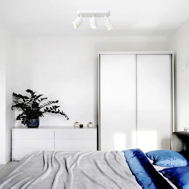 MüllerLicht LED-Wohnraumstrahler 'Nalo' 3-flammig weiß
