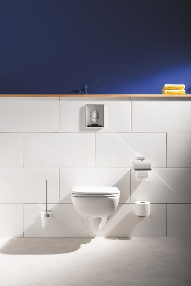 Grohe WC-Bürstengarnitur 'Start Cube' chromfarben