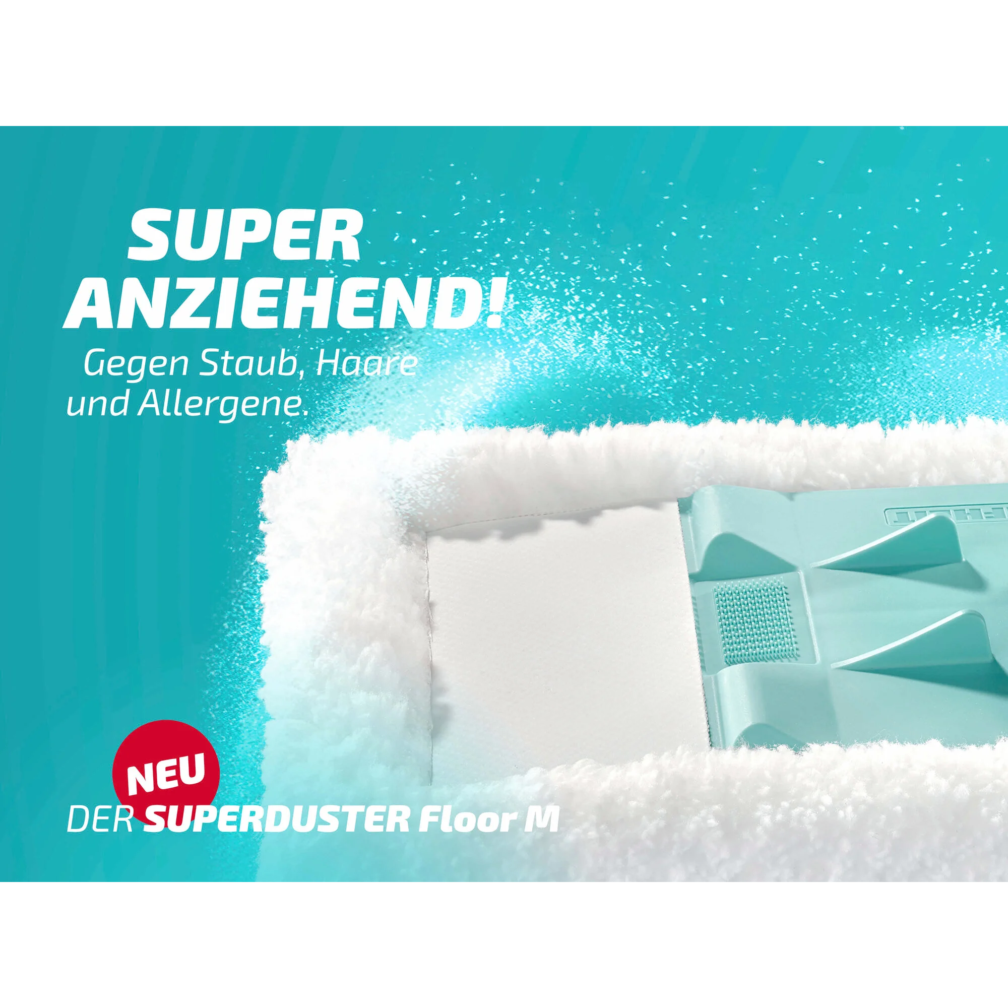 Leifheit Staubbezug für Bodenwischer 'Superduster Floor M' Microfaser Bild 3