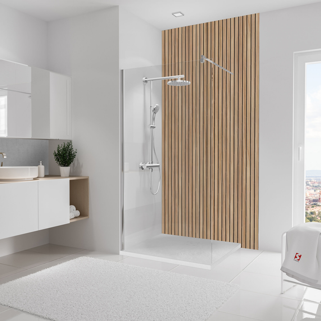 Schulte Duschrückwand 'DecoDesign' Lärche 125 x 255 cm