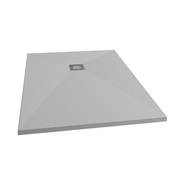 Schulte Duschwanne 'Centrostone' lichtgrau 90 x 120 cm