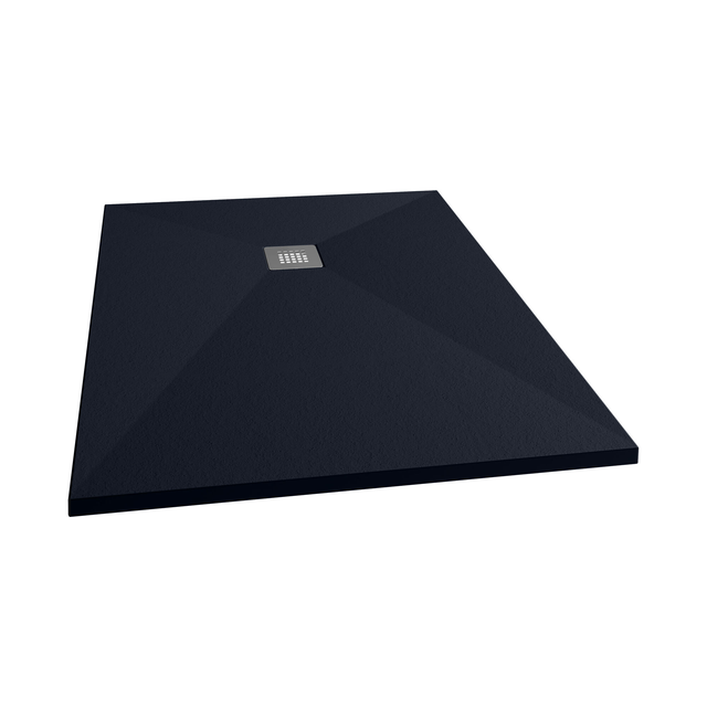 Schulte Duschwanne 'Centrostone' anthrazit 90 x 140 cm