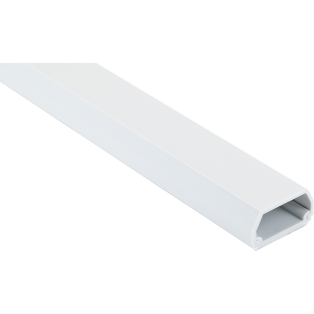 Schwaiger Kabelkanal weiß 1000 x 25,5 x 12,5 mm 3 Stück
