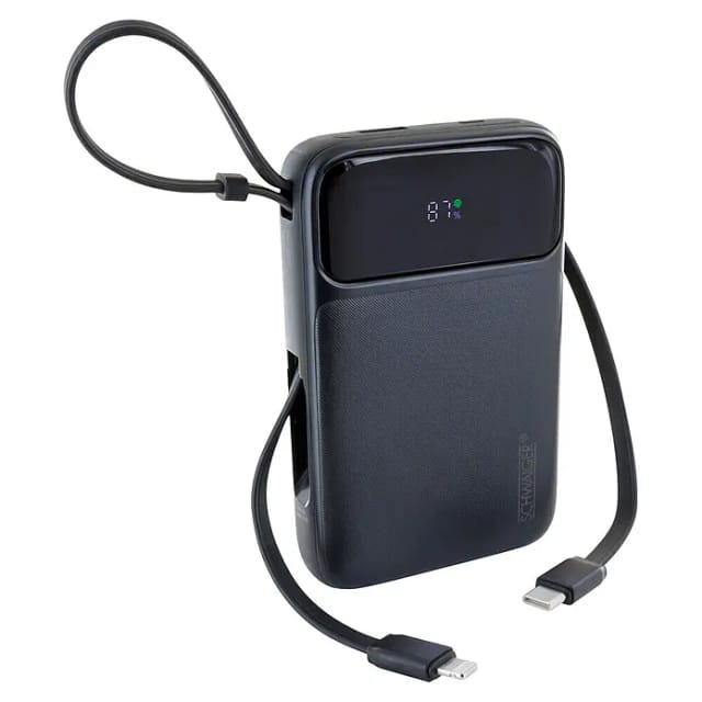 Schwaiger Powerbank magnetisch 20 W 10000 mAh