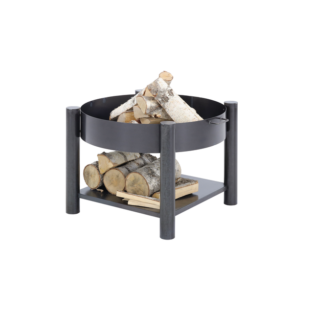 Buschbeck Feuerstelle 'Zahara' Stahl unbehandelt 60 x 55,2 x 60 cm