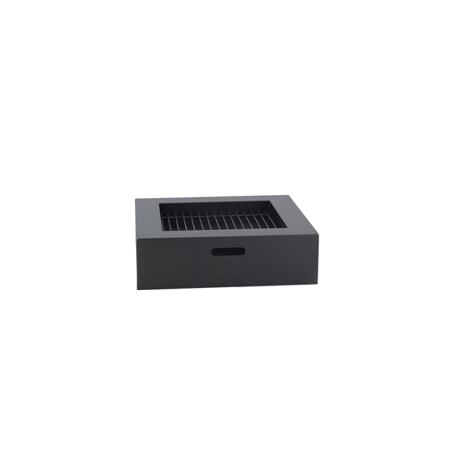 Buschbeck Feuerstelle 'Bilbao' Stahl unbehandelt 80 x 23,5 x 80