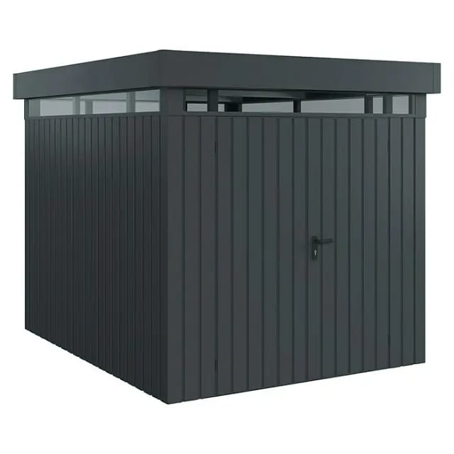 EcoStar Gerätehaus 'Euroline EFD6 S-Sk' anthrazitgrau 229 x 277 cm