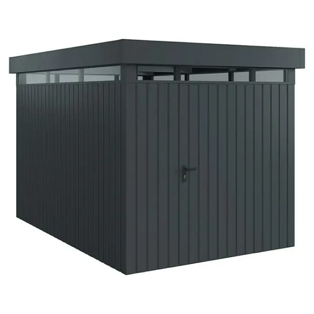 EcoStar Gerätehaus 'Euroline EFD7 S-Sk' anthrazitgrau 229 x 325 cm