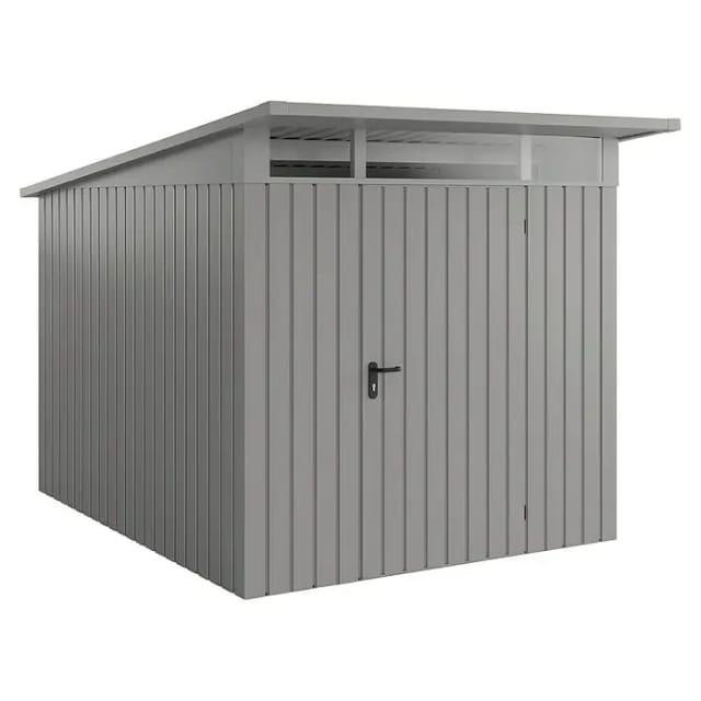 EcoStar Gerätehaus 'Euroline EPD6 S-Sk' graualuminium 229 x 310 cm