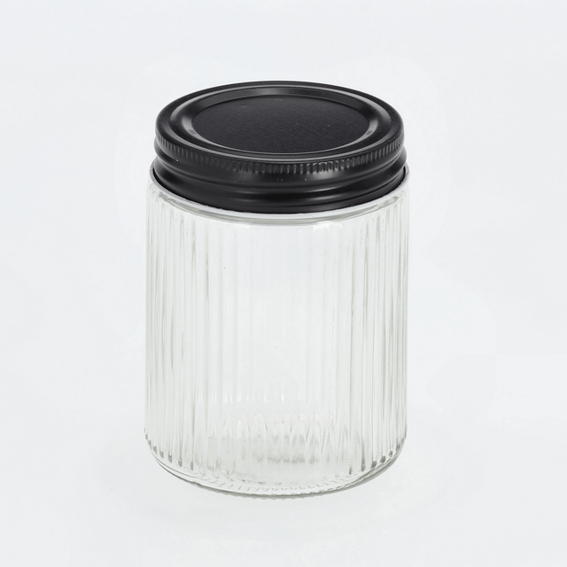 Zeller Vorratsglas mit Metalldeckel 300 ml 7,5 x 10 x 7,5 cm