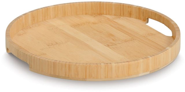 Zeller Serviertablett Bambus 32 x 3 x 32 cm