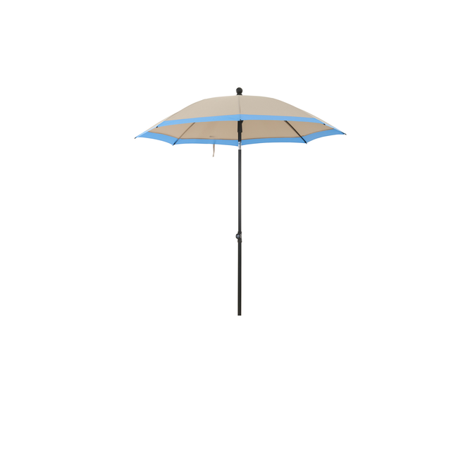 Siena Garden Marktschirm 'City Push' drehbar/knickbar Ø 180 cm