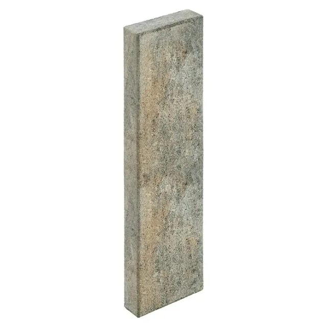 Diephaus Palisade 'T-Fence Velvet' Beton muschelkalkfarben 100 x 25 x 8 cm