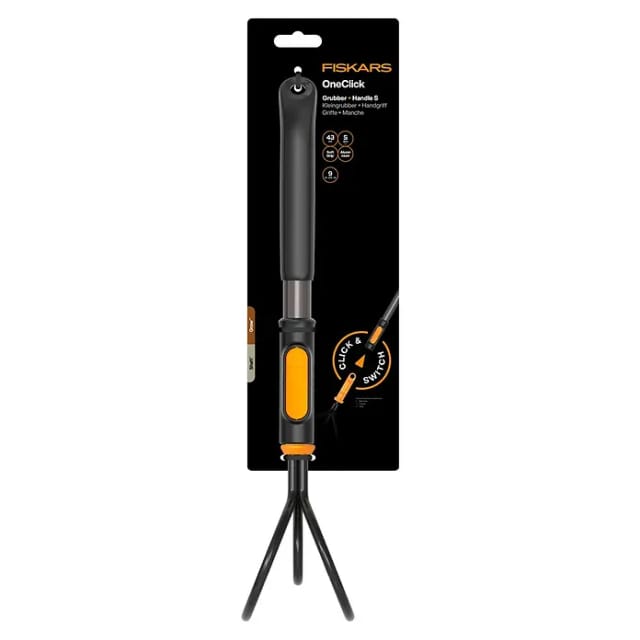 Fiskars Kleingrubber 'OneClick' mit Handgriff 43,6 cm