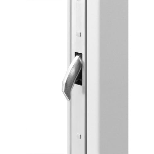 Splendoor Alu-Stahlhaustür 'B06' weiß rechts 110 x 210 cm