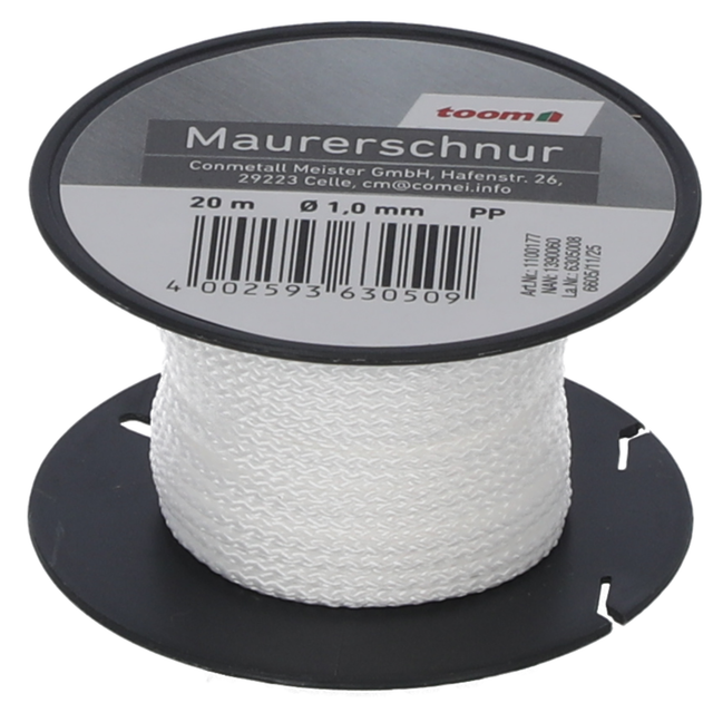 toom Maurerschnur weiß Ø 1 mm x 20 m