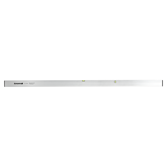 toom Richtlatte mit zwei Libellen Aluminium 1,5 m