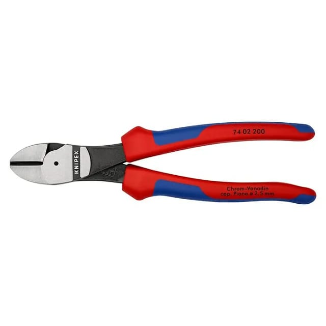 Knipex Kraft-Seitenschneider schwarz atramentiert 200 mm