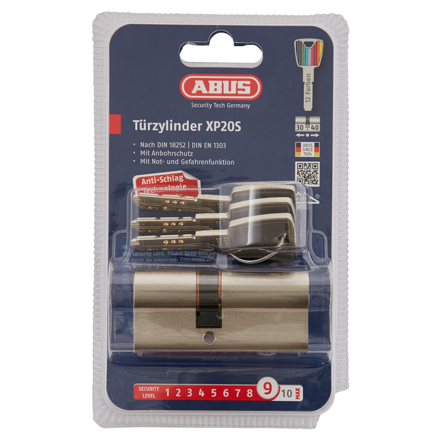 ABUS XP20SN 30/40 B/SB Profilzylinder Abus